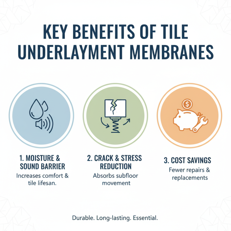 2026 Top Tile Underlayment Membrane Benefits and Uses?