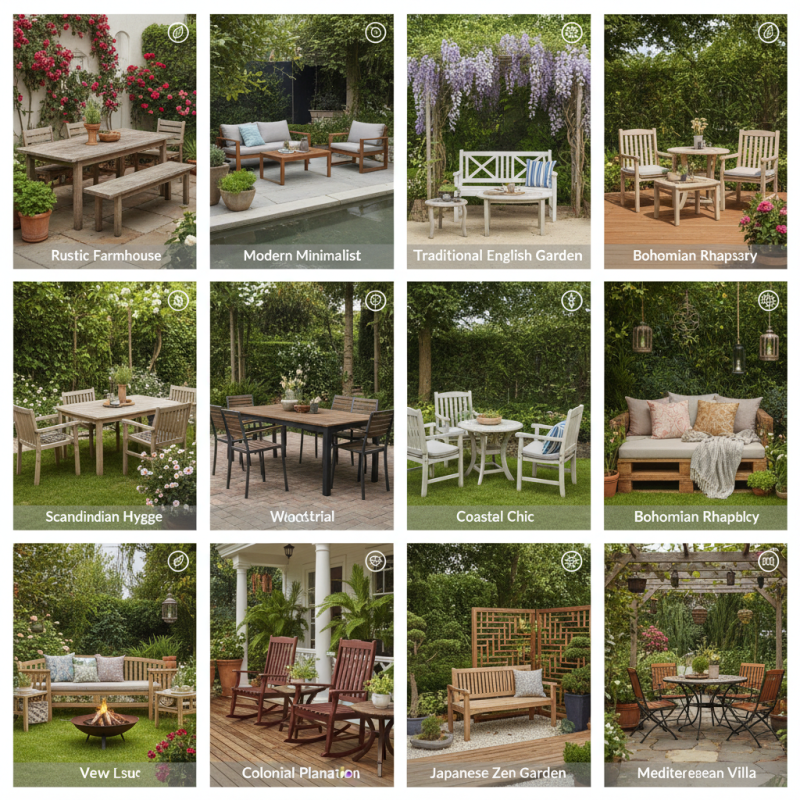 Top 10 Wooden Garden Furniture Styles for Your Outdoor Space?