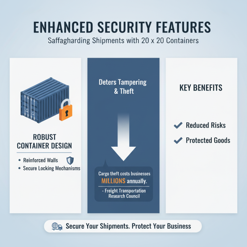 Top 10 Benefits of Using 20 x 20 Containers for Shipping?