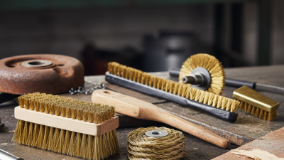 China Top Brass Wire Brush Types and Their Uses in Various Industries?