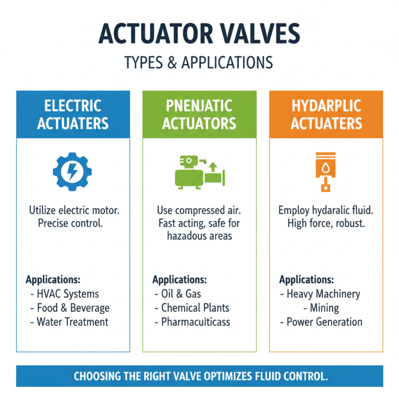 How to Choose the Right Actuator Valve for Your Needs?