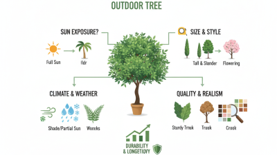 How to Choose the Best Artificial Outdoor Tree for Your Space?