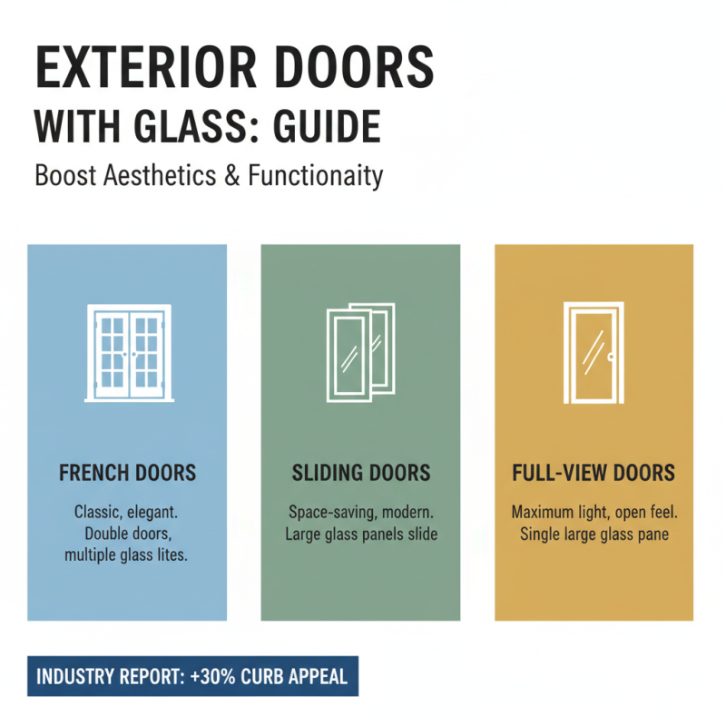 How to Choose Exterior Doors with Glass for Your Home Upgrade?