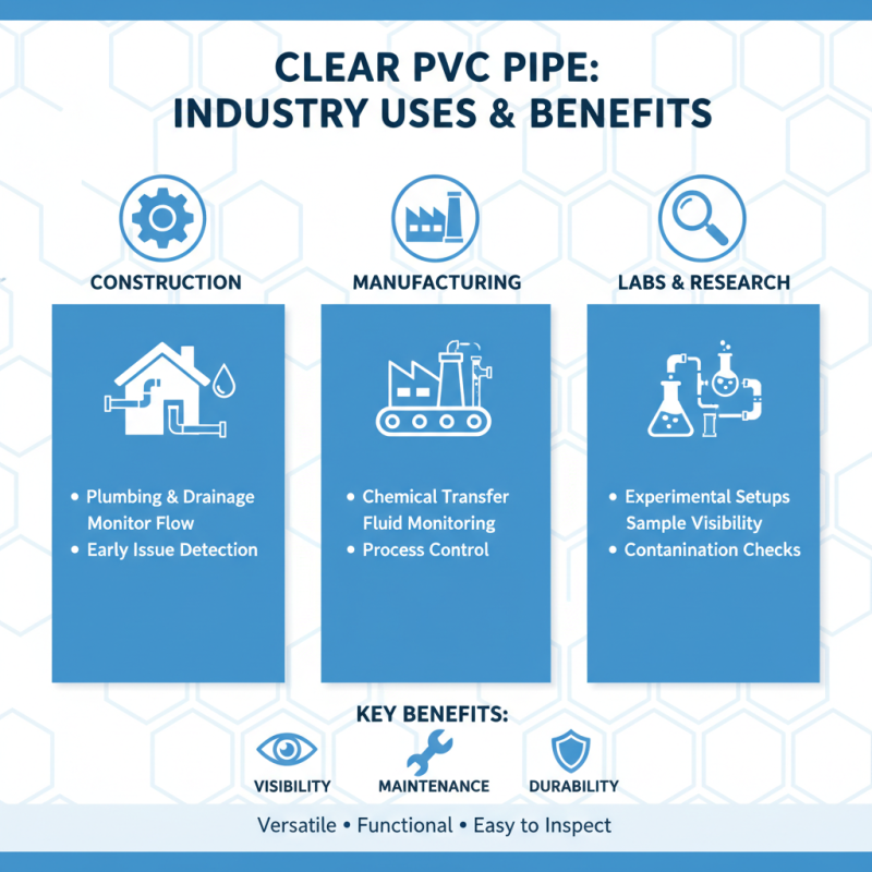 Why Choose Clear PVC Pipe for Your Next Project?