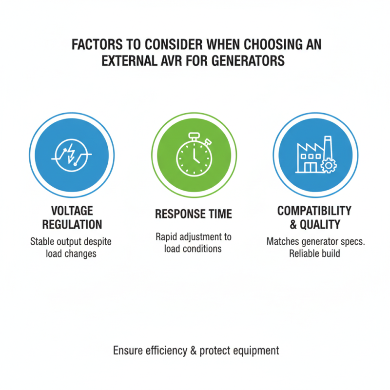Best External AVR for Generators in China for Optimal Performance?
