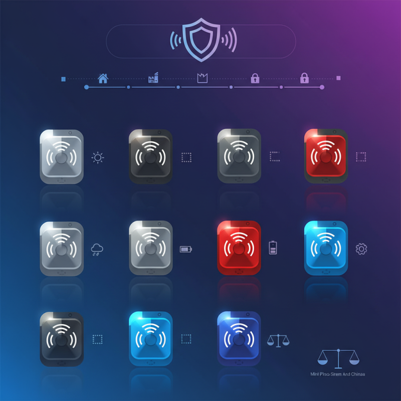 Top 10 Mini Piezo Sirens in China for Enhanced Security and Alerts?