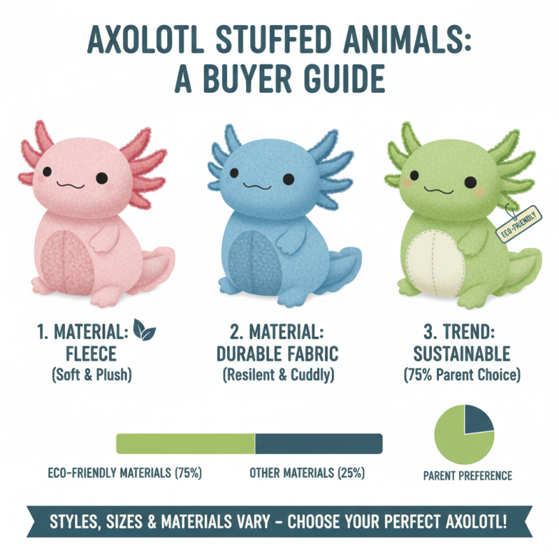 How to Choose the Best Axolotl Stuffed Animal for You?