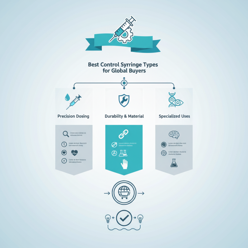 2026 Best Control Syringe Types for Global Buyers?