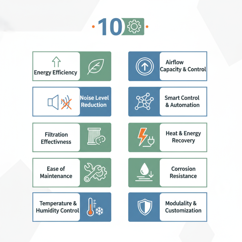 Top 10 Air Handling Unit Features Buyers Should Consider?