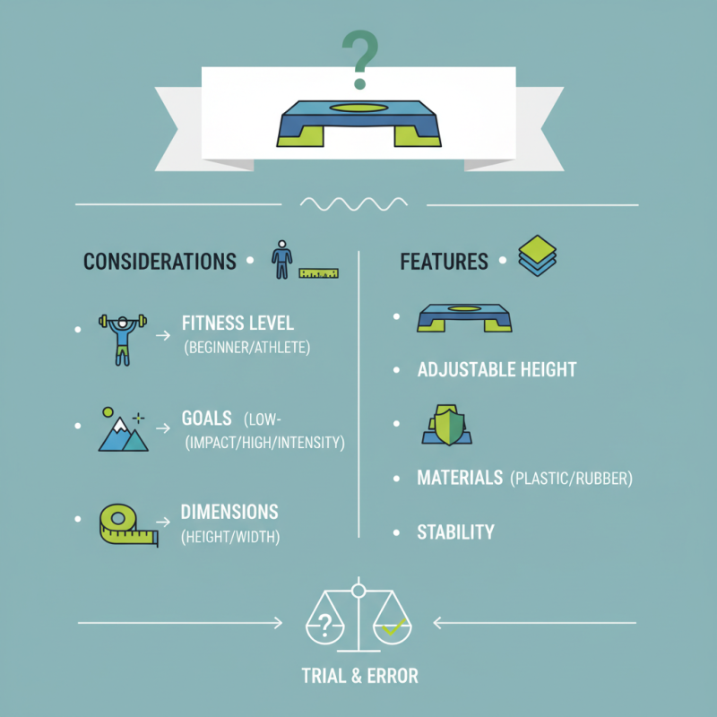 How to Choose the Best Adjustable Exercise Step for Your Needs?