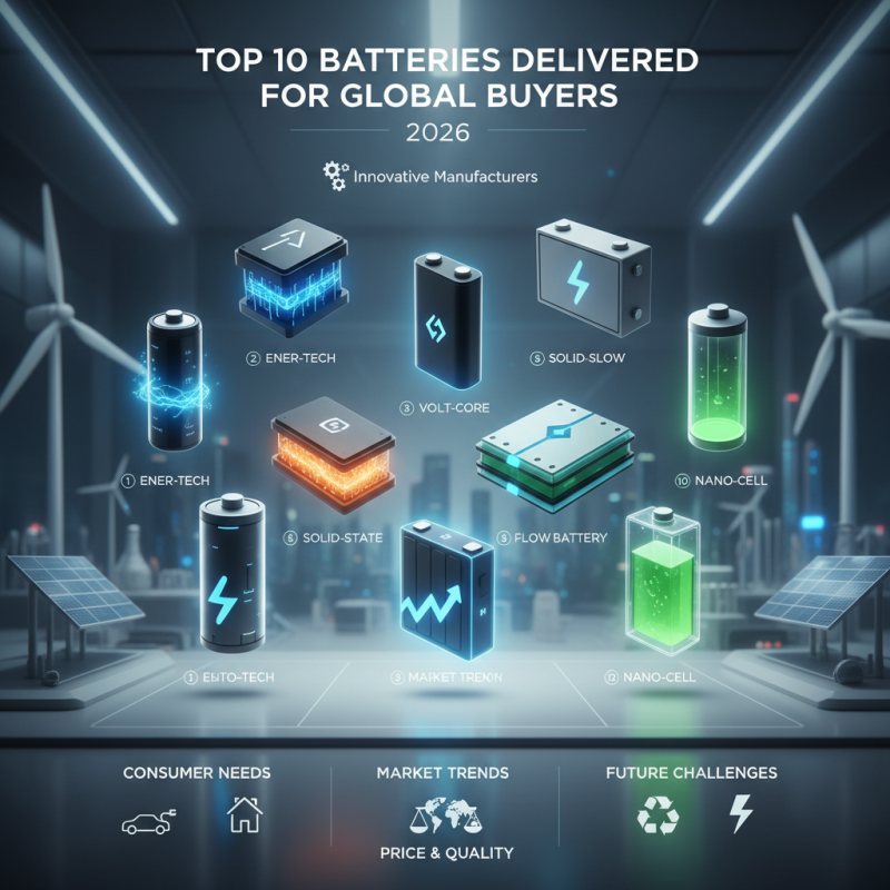 Top 10 Batteries Delivered for Global Buyers in 2026?