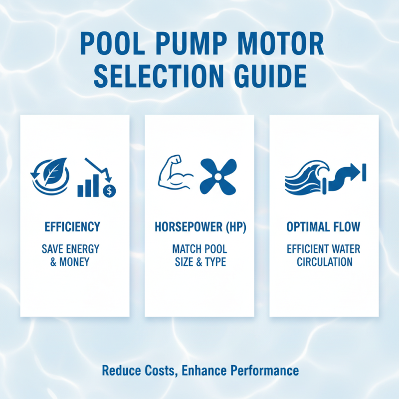 How to Choose the Best Pool Pumps Motors for Your Needs?