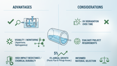 Why Choose Clear PVC Pipe for Your Next Project?