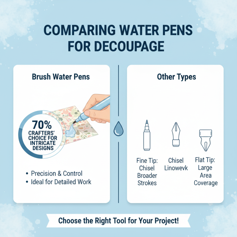 How to Choose the Best Water Pen for Decoupage Projects?