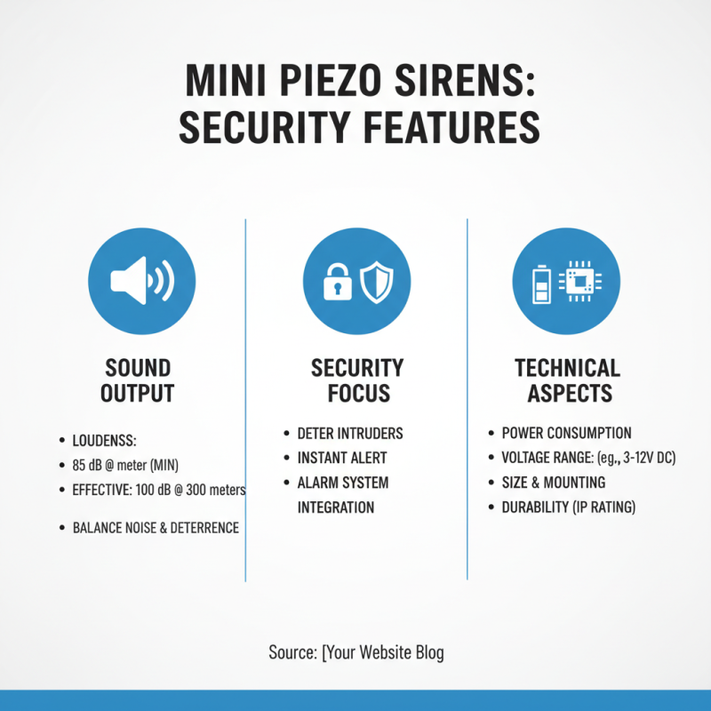 Top 10 Mini Piezo Sirens in China for Enhanced Security and Alerts?