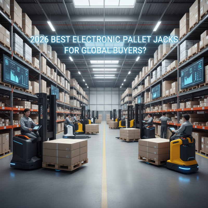 2026 Best Electronic Pallet Jacks for Global Buyers?