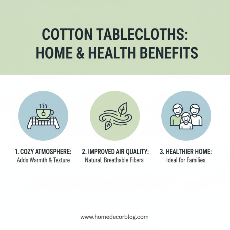 Why Choose Cotton Tablecloths for Your Home Decor Needs?