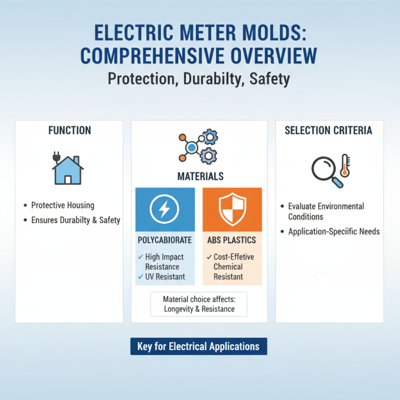 Top Tips for Choosing the Right Electric Meter Mold