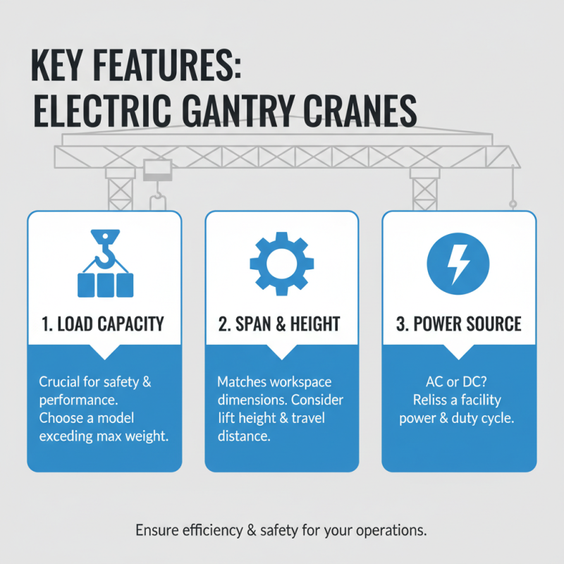 How to Choose the Best Electric Gantry Crane for Your Needs?