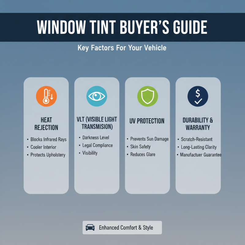 How to Choose the Best Tint Film for Your Vehicle Windows?