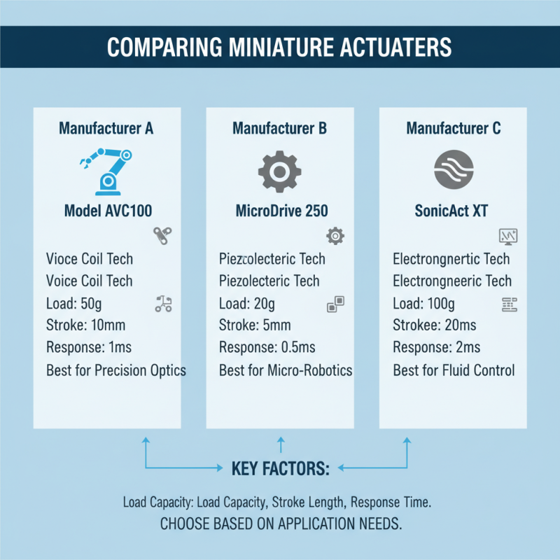 How to Choose the Best Miniature Voice Coil Actuator for Your Needs?