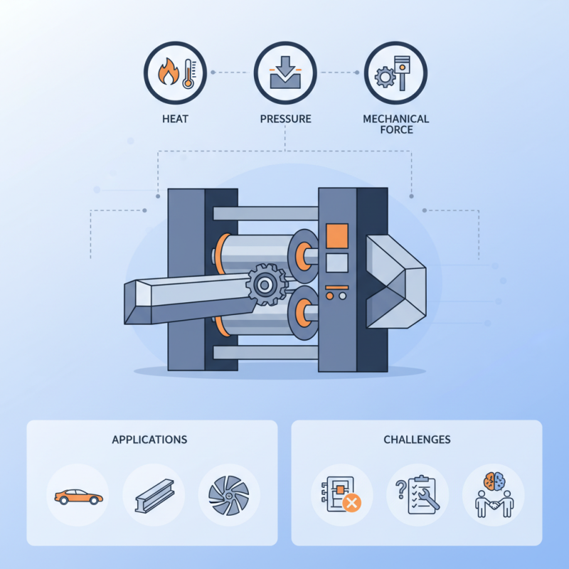 What is a metal forming machine and how does it work?