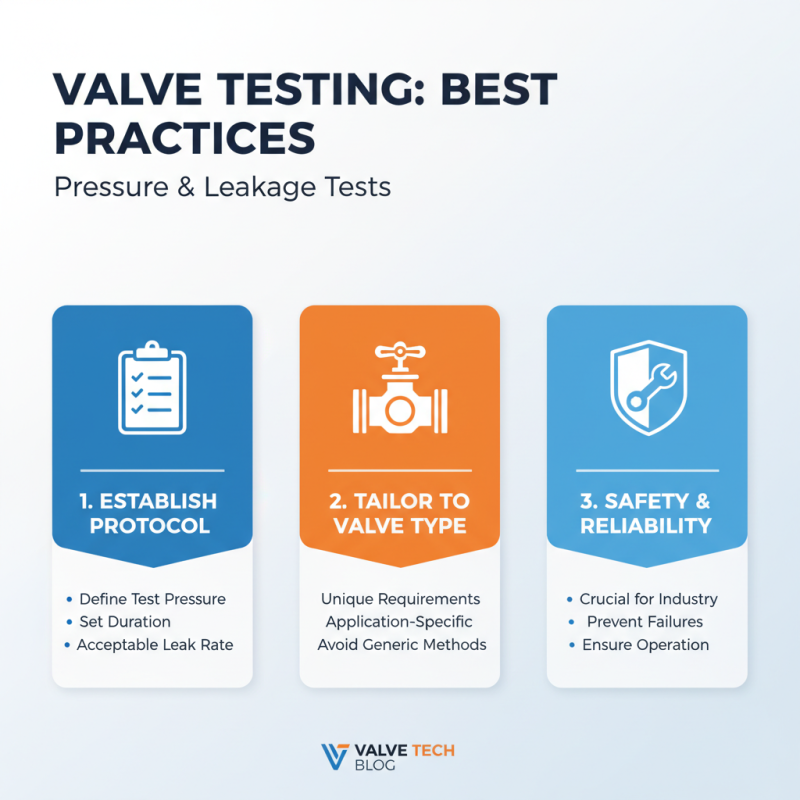 Best Practices for Valve Testing in Industrial Applications?
