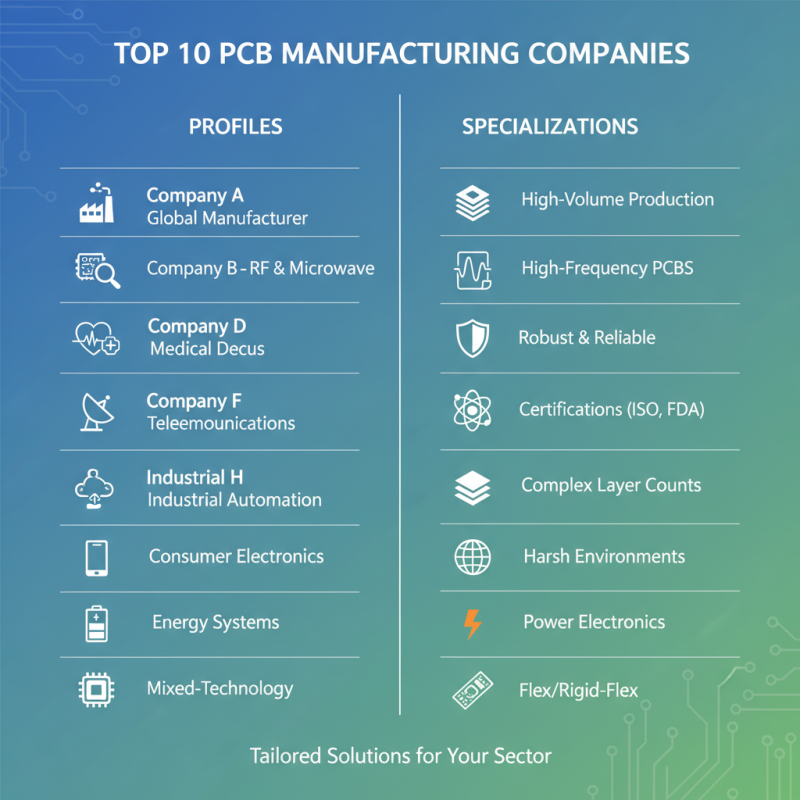 Top 10 PCB Manufacturing Companies to Consider for Global Sourcing?