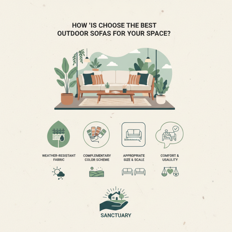 How to Choose the Best Outdoor Sofas for Your Space?