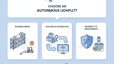 How to Choose the Best Autonomous Forklift for Your Business?