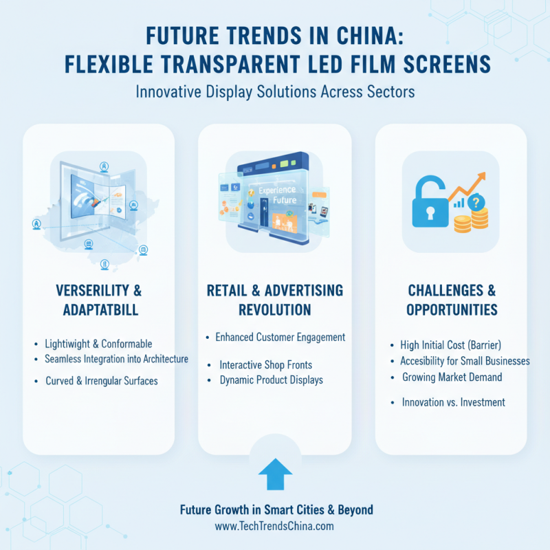 Top 10 Flexible Transparent LED Film Screen Solutions in China?