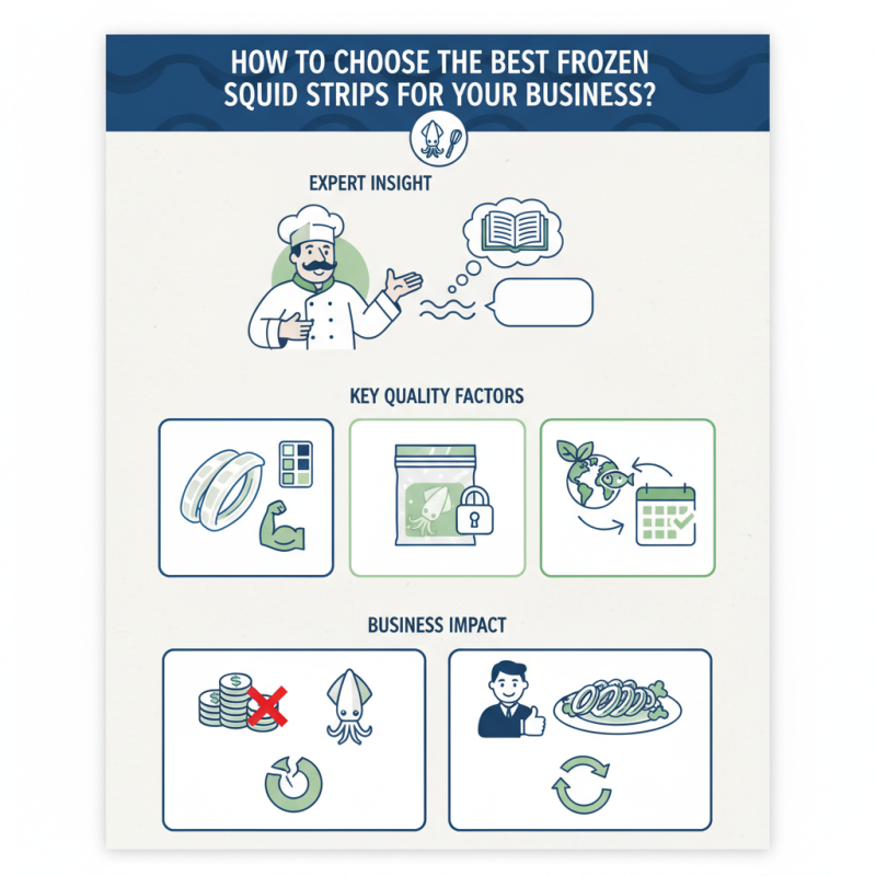 How to Choose the Best Frozen Squid Strips for Your Business?