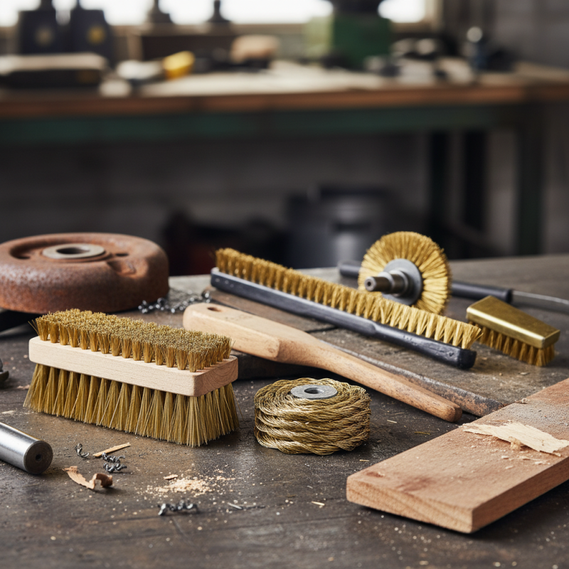 China Top Brass Wire Brush Types and Their Uses in Various Industries?