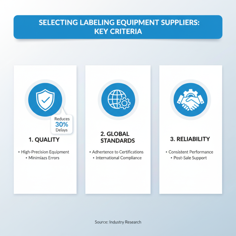 How to Choose the Best International Labeling Equipment Suppliers?