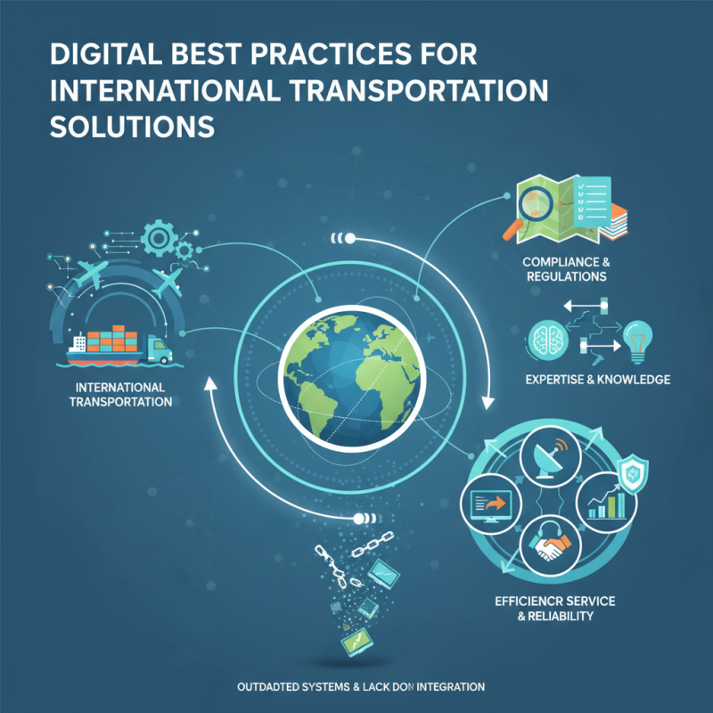 Digital Best Practices for International Transportation Solutions?