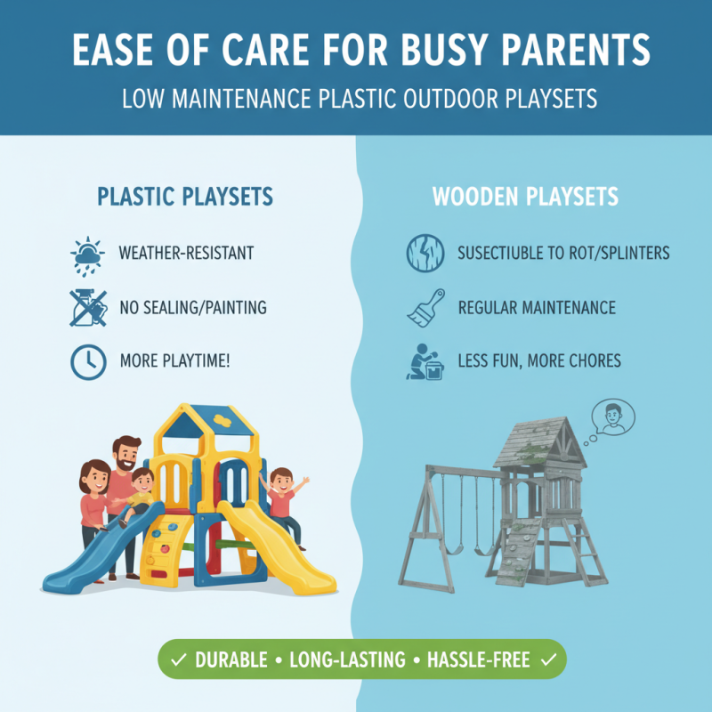 Top 10 Benefits of Choosing Plastic Outdoor Playsets for Kids?