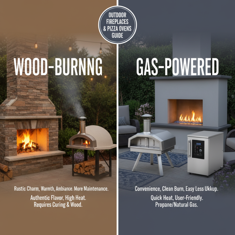 How to Choose the Best Outdoor Fire Place and Pizza Oven?