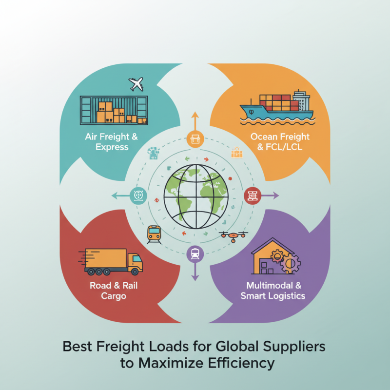 Best Freight Loads for Global Suppliers to Maximize Efficiency?
