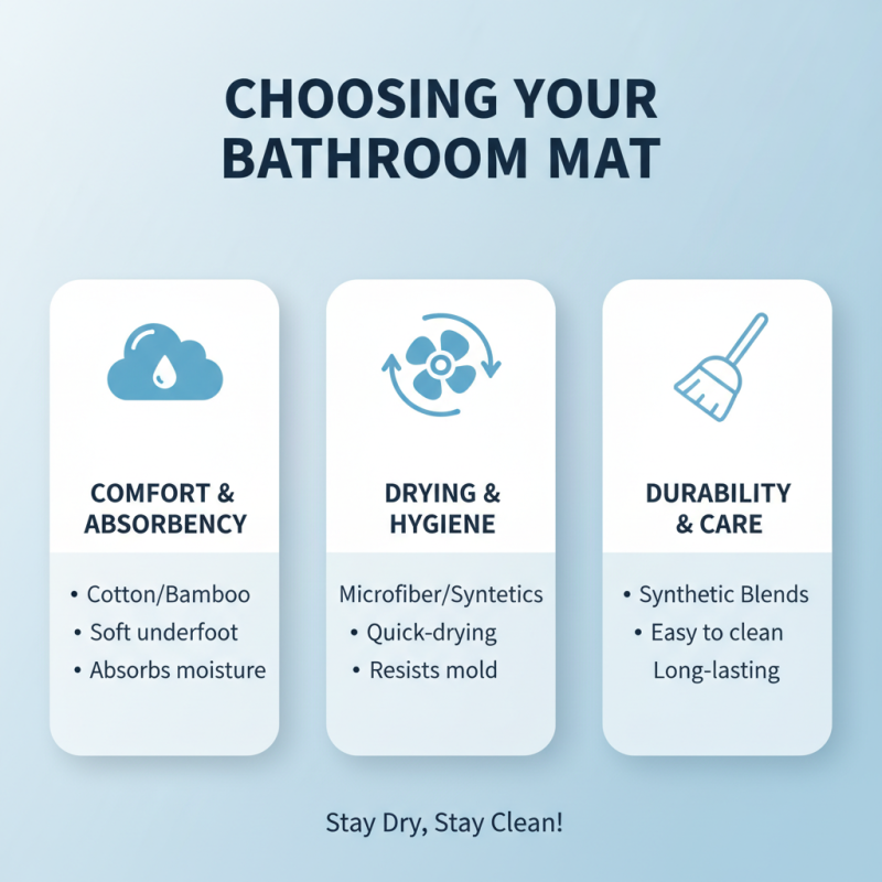 Long Bathroom Mat Buying Tips for a Cozy Home Experience?