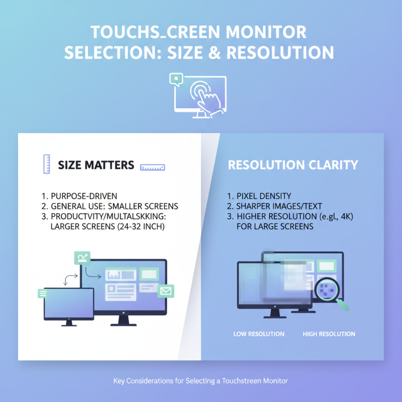 How to Choose the Best Touchscreen Monitor for Your Needs?