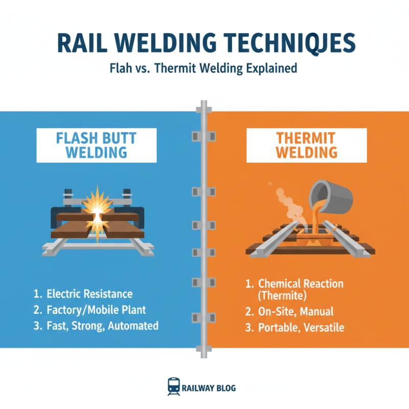 Top Rail Joint Welding Techniques for Optimal Track Performance?