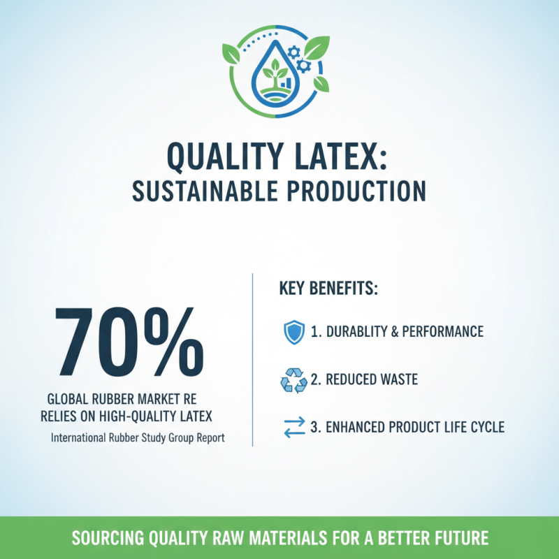 2026 How to Source Quality Latex Raw Material for Sustainable Production?