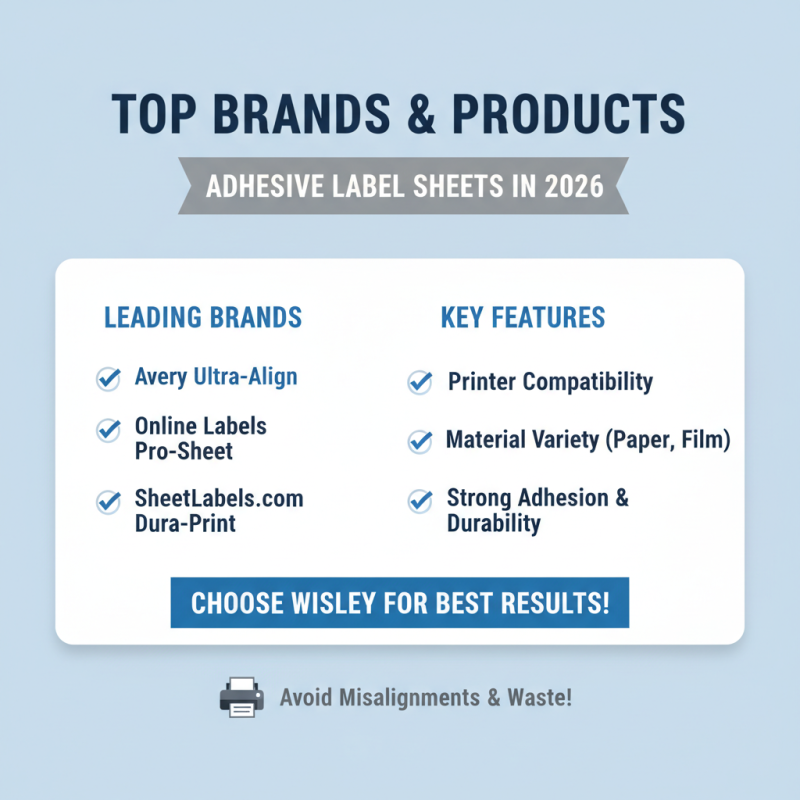 2026 Top Adhesive Label Sheets for Your Personal and Business Needs?