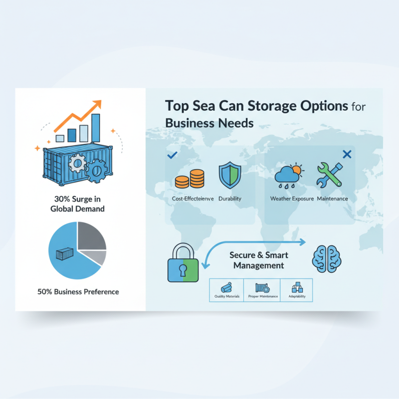 Top Sea Can Storage Options for Your Business Needs?