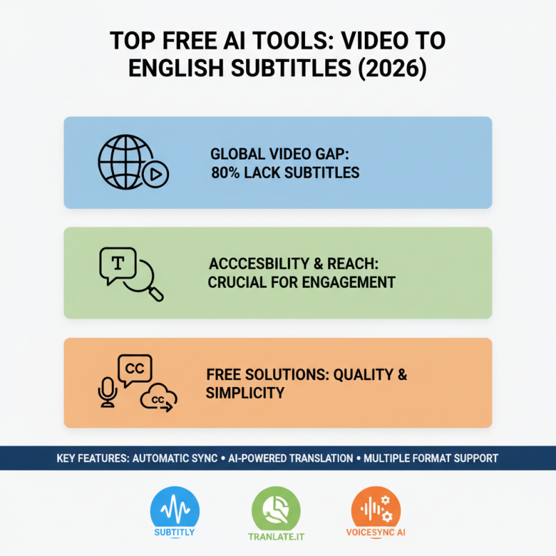 2026 Best Tools to Translate Video to English Subtitles Free?