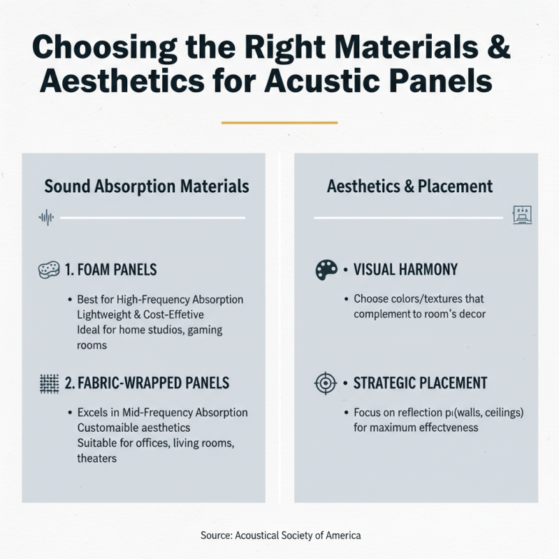 Top Tips for Choosing Acoustic Sound Panels for Your Space?