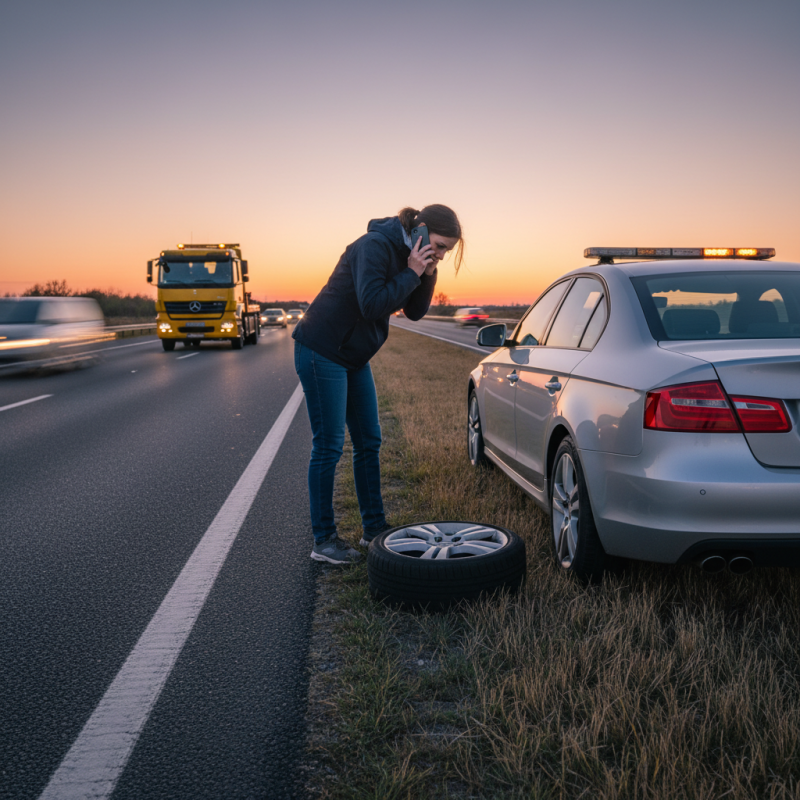 How to Get Road Side Assistance for a Flat Tire Fast