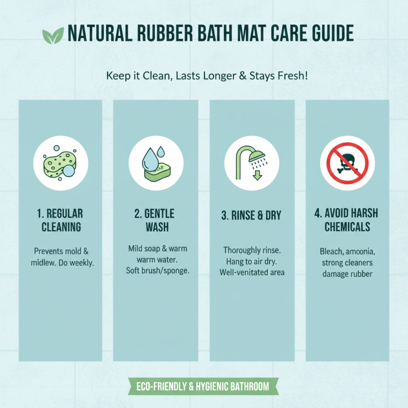 What is a Natural Rubber Bath Mat and Its Benefits for Your Bathroom?