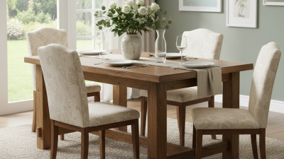 2026 How to Choose the Best Table Chairs Set Of 4 for Dining?