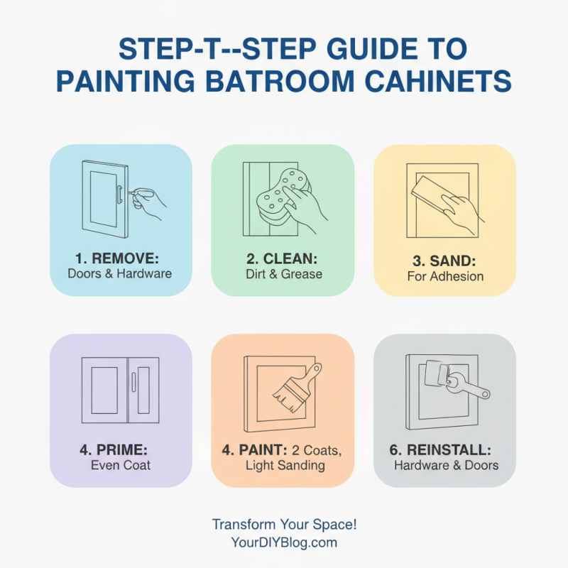 How to Paint Bathroom Cabinets Like a Pro?